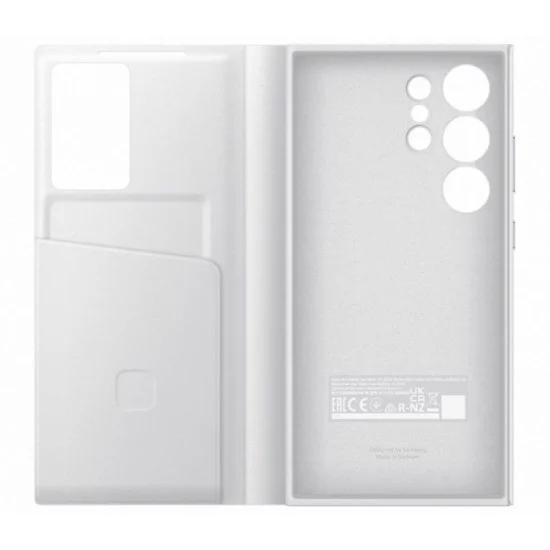 Cover Samsung S24 Ultra Smart View Case - White